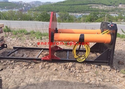Установка для продавливания труб (УБПТ-400)